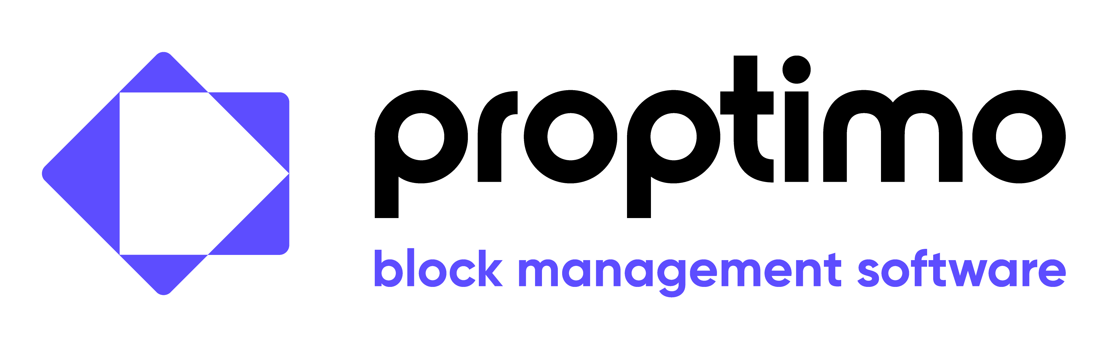 Proptimo Block Management Software Logo Whitebackground 1